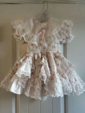 Lidl Dollys 2T Original Southern Belle Print Dress, Vintage